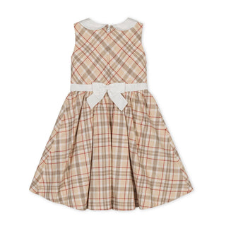 Hope and Henry - Organic Sleeveless Peter Pan Collar Party Dress