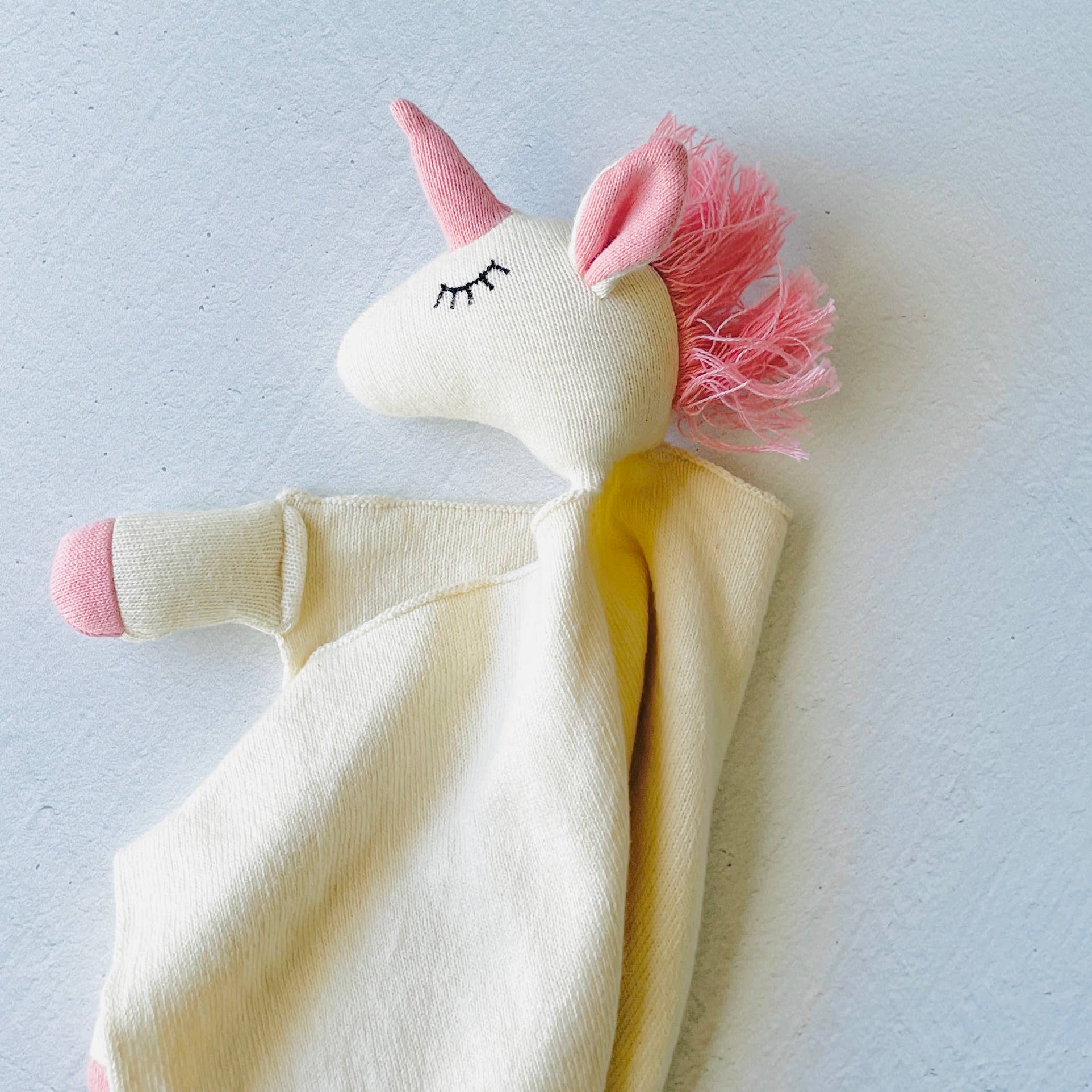 Unicorn Lovey Security Blanket