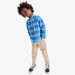 Primary - Kids stretch chino drawstring pant