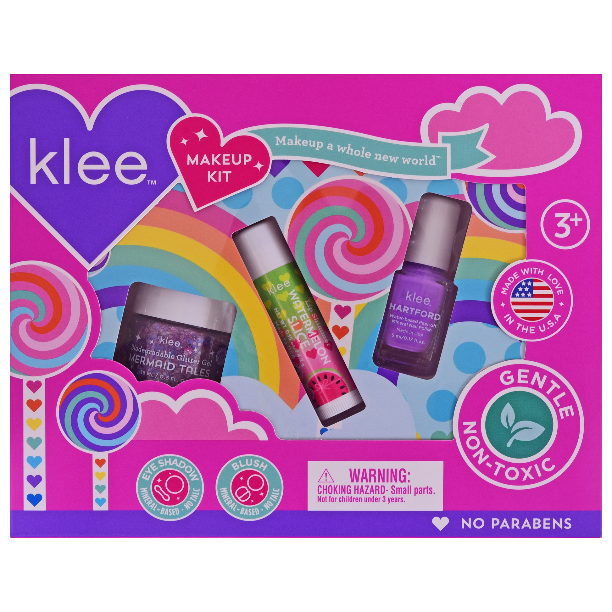 Swirling Purple - Pinwheel Love Makeup Kit