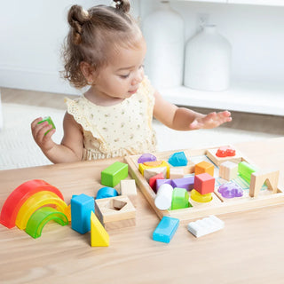 Melissa & Doug Sensory Sorting Blocks