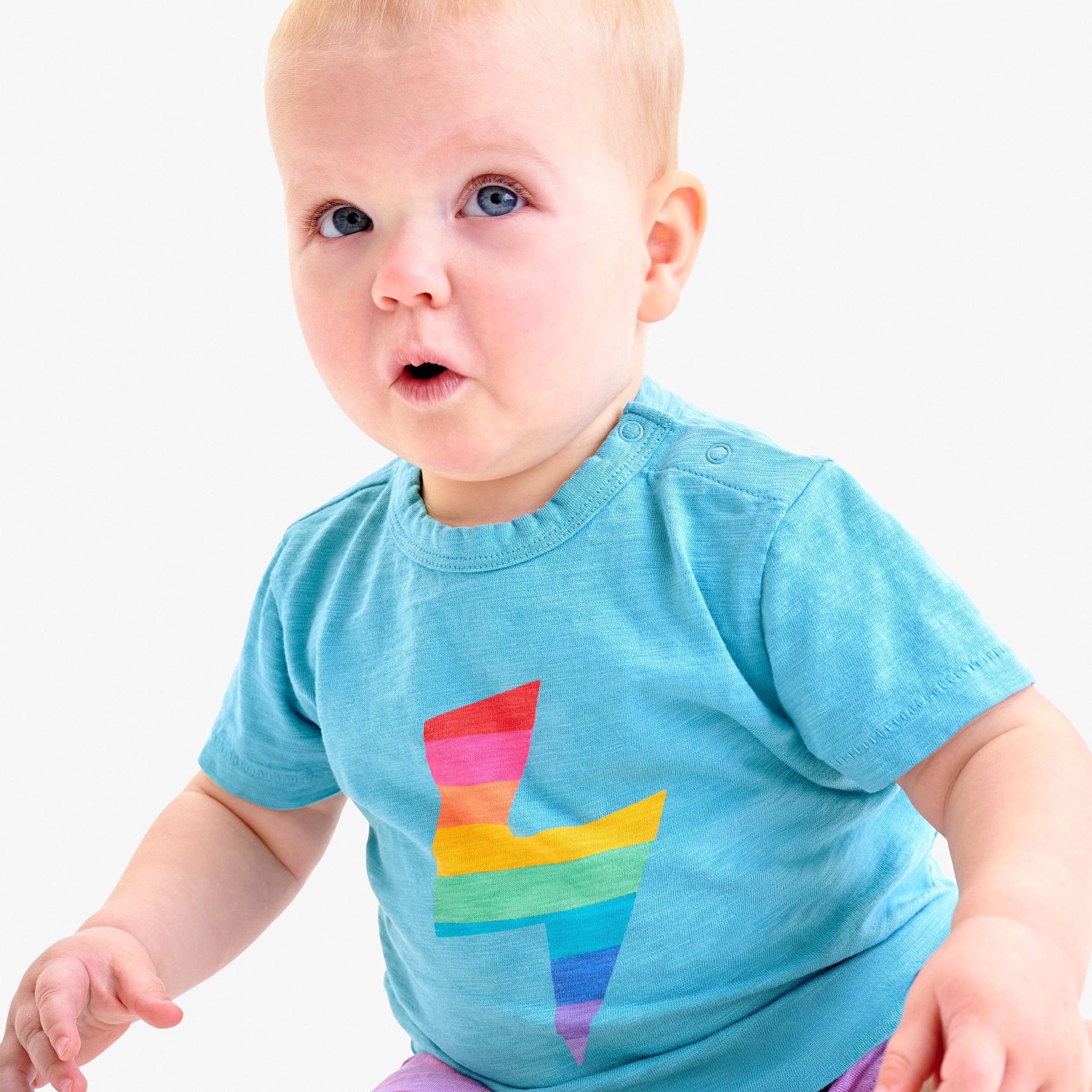 Image of Baby Rainbow Bolt Tee