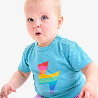 Baby Rainbow Bolt Tee