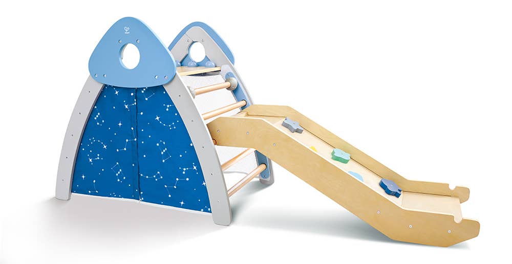 4-in-1 Climb 'n' Slide Gym Set