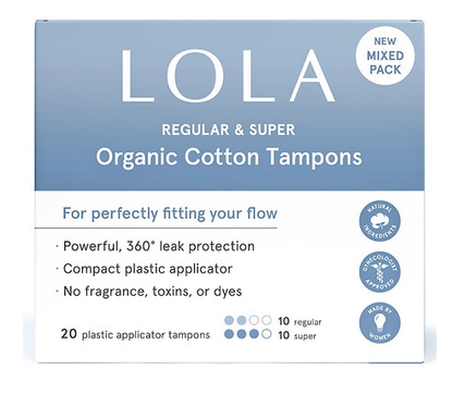 LOLA - 20ct Assorted Tampons