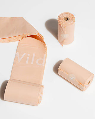 Wild One - Eco-Friendly Poop Bags - 12 Rolls (120 bags)