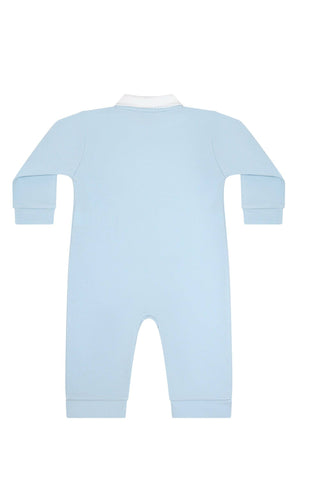 Nellapima - Mini Voyages Embroidery Romper LS