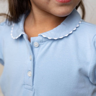 Hope and Henry - Organic Puff Sleeve Polo