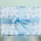 Pearly Gates Designs - Winter Wonderland Toile Wrapping Paper