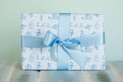 Pearly Gates Designs - Winter Wonderland Toile Wrapping Paper