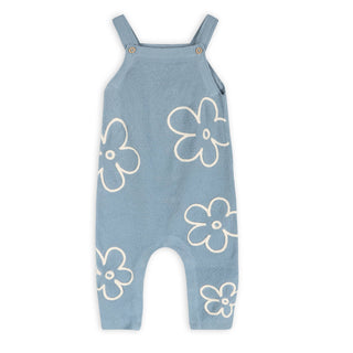 Viverano Organics - Wildflower Embr Knit Baby Overall Set (Organic Cotton)