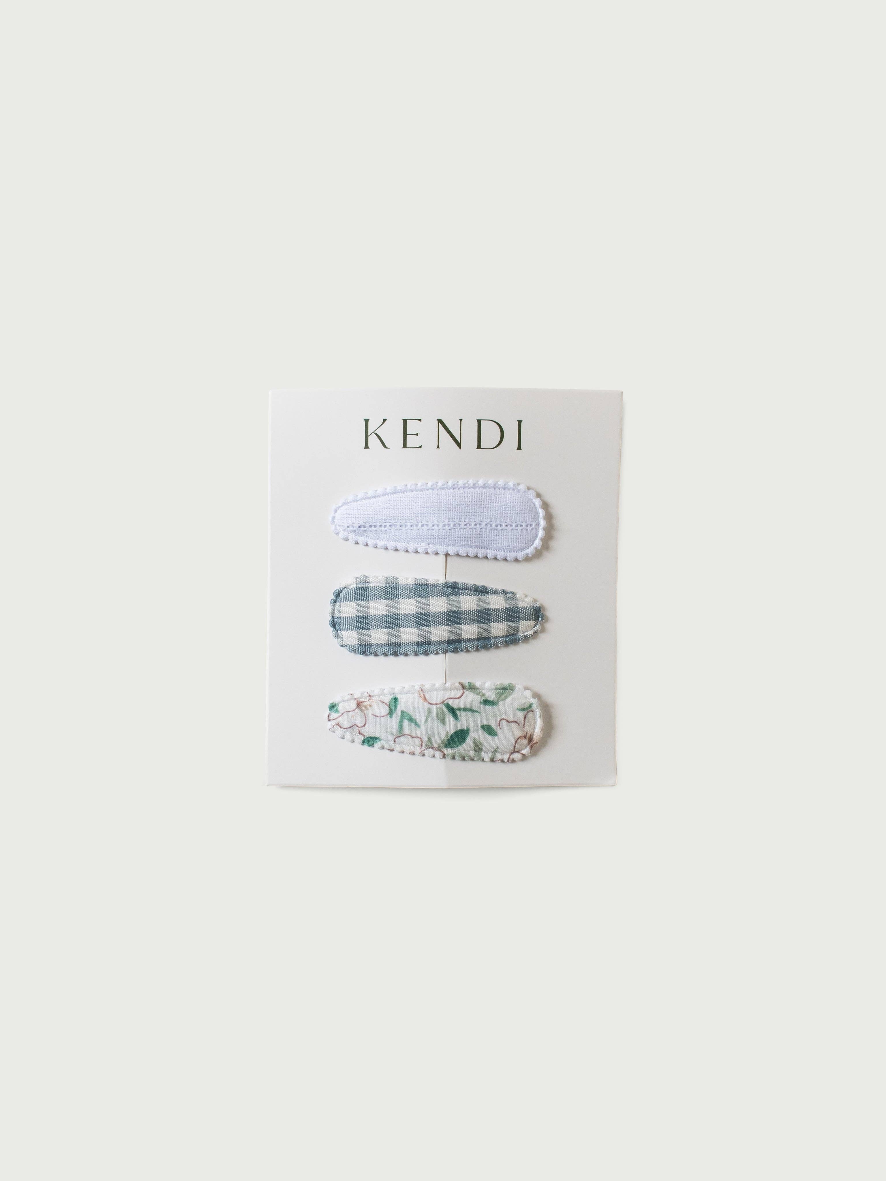 3-Pack Hair Clip Set