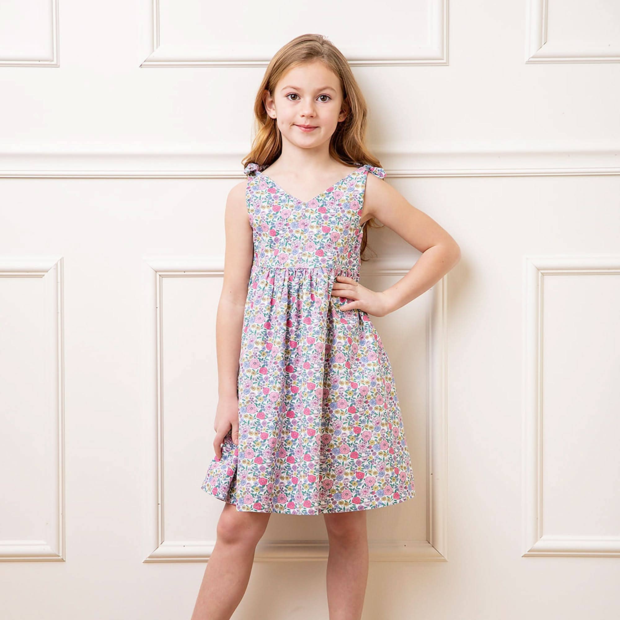 Image of Hope and Henry - Bow Shoulder Swing Dress