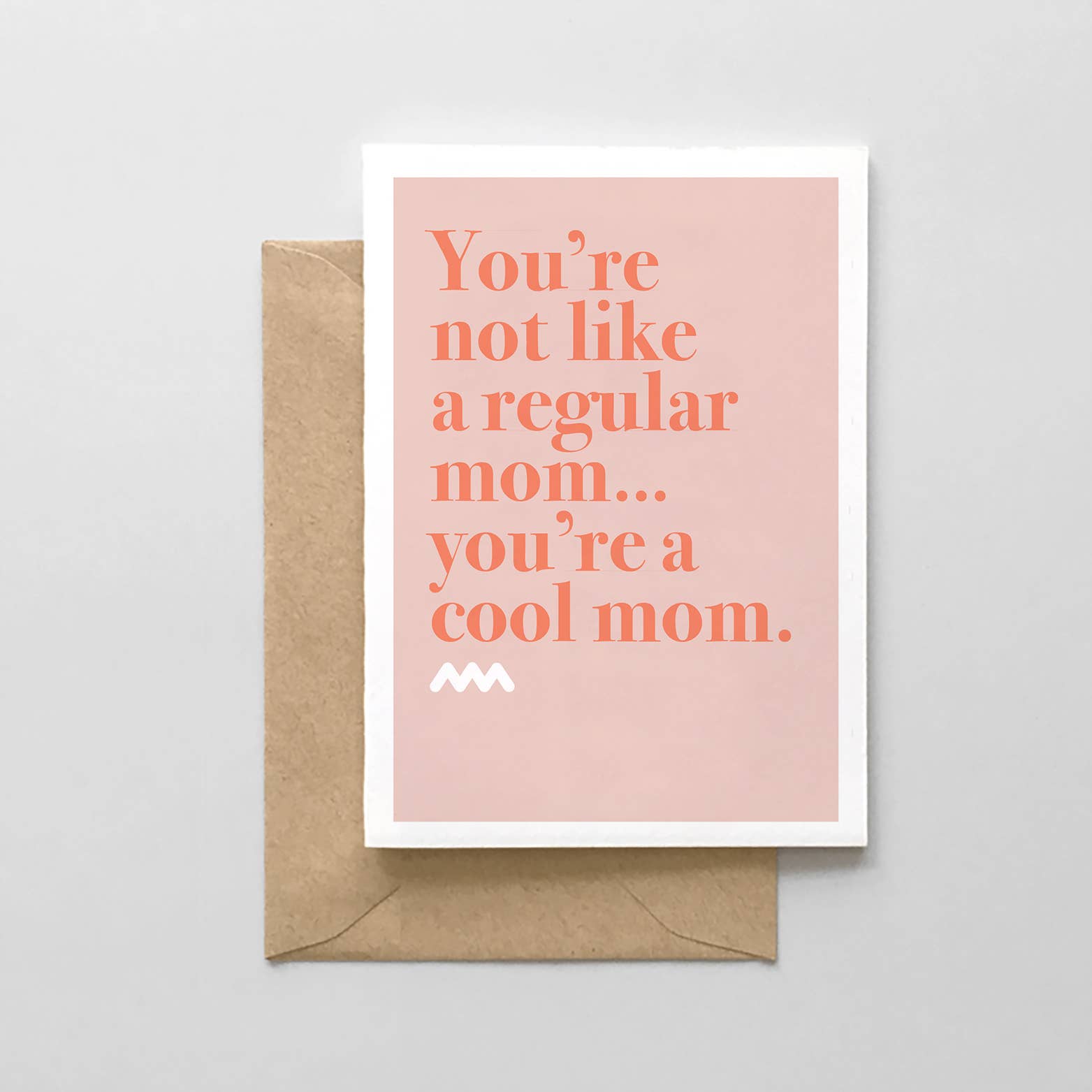 Spaghetti & Meatballs - You're Not A Regular Mom, You're A Cool - Mother's Day Card