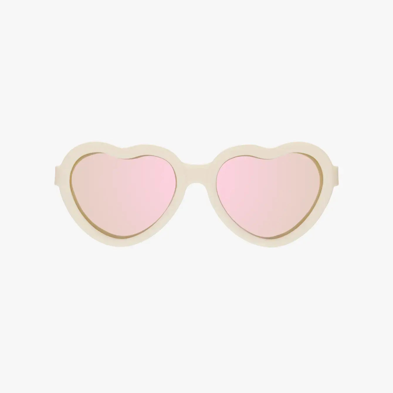 Babiators - Polarized Heart Sunglasses: Ages 6+ / Frosted Pink