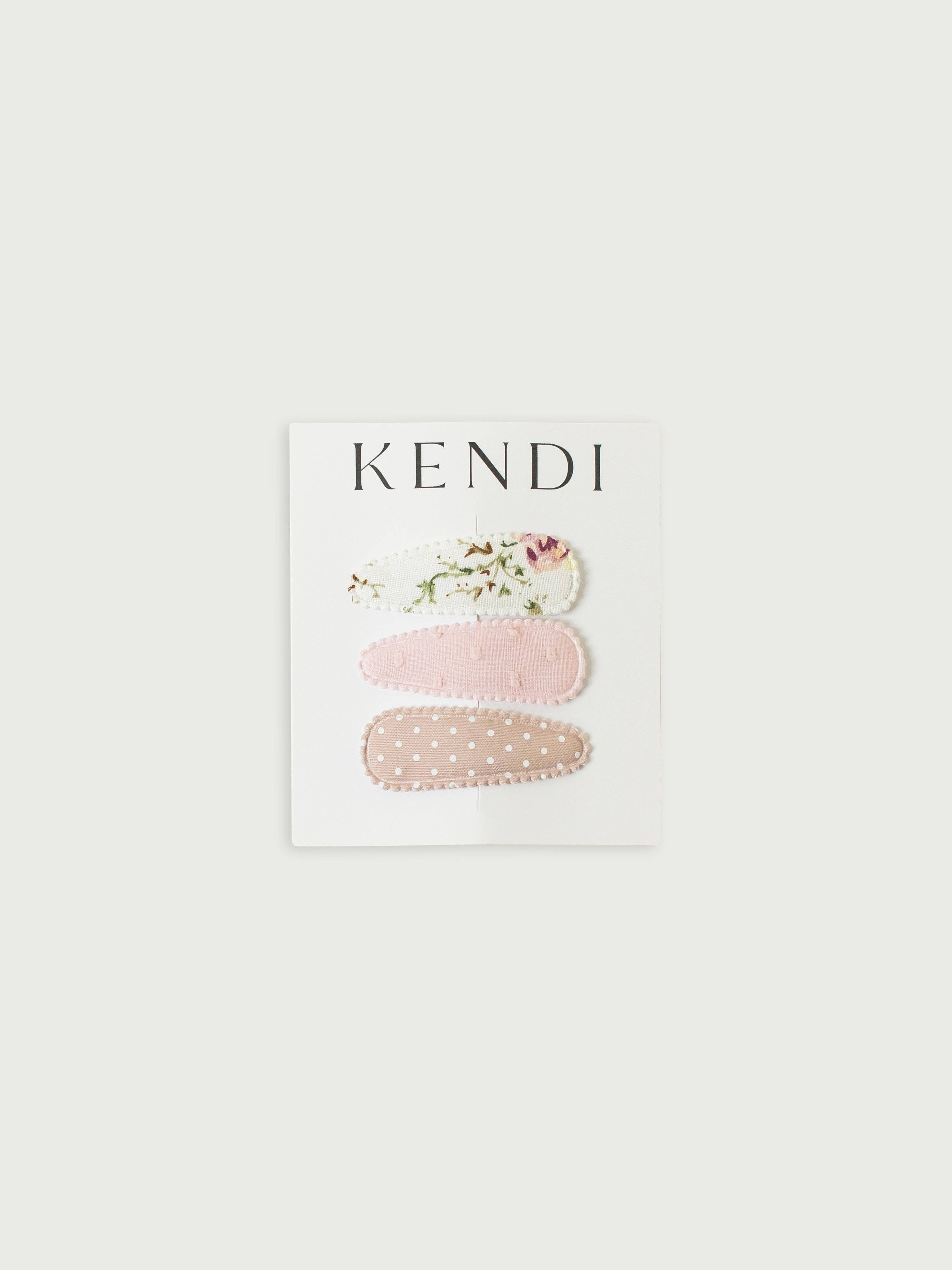 3-Pack Hair Clip Set