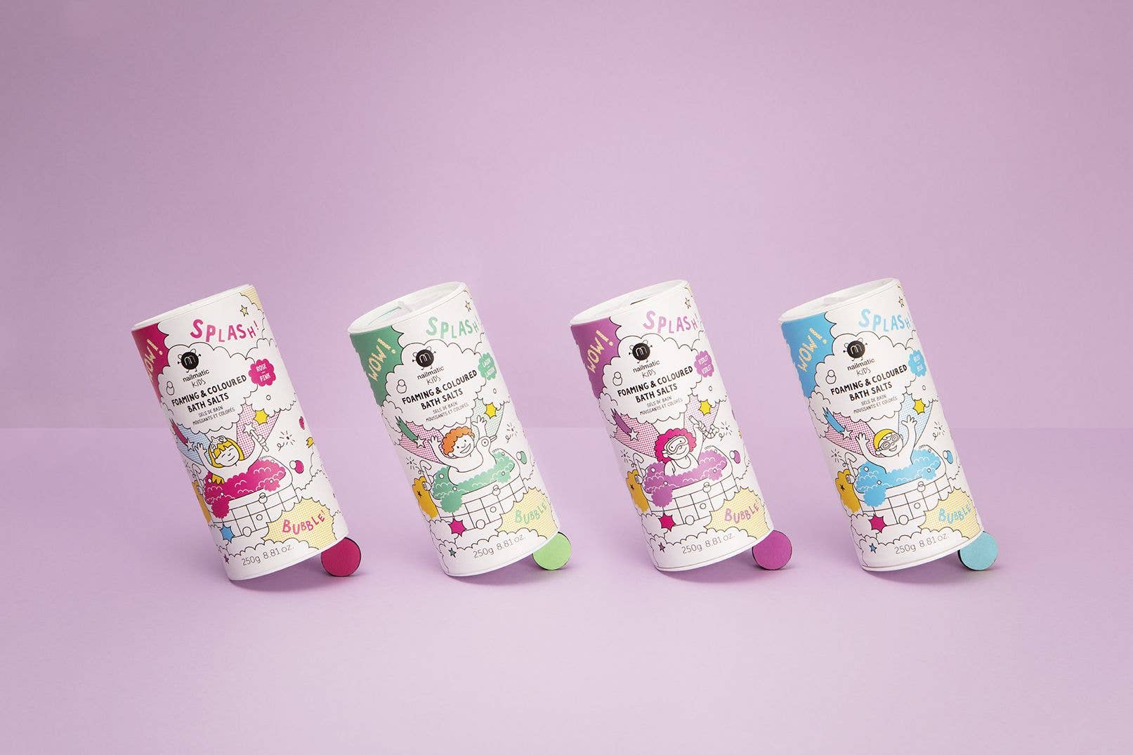 Image of Nailmatic USA - Foaming & Coloured Bath Salts: Green