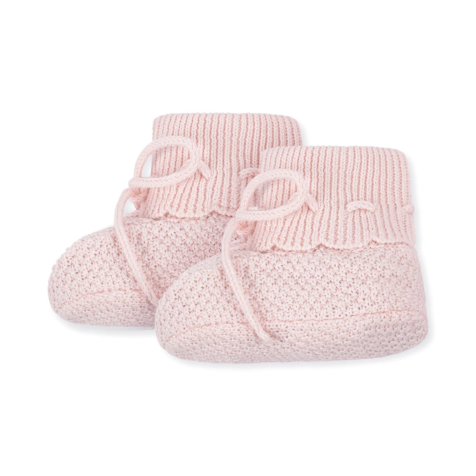 Image of Organic Sweater Bonnet and Bootie Set