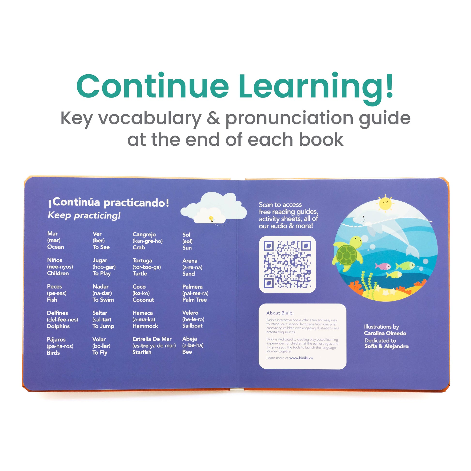 Bilingual Sound Book: Beach Sounds