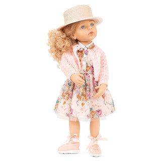 Happy Kidz Greta 19.5" Posable Doll with Accessories