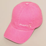 Breast Cancer Awareness Ribbon Baseball Cap