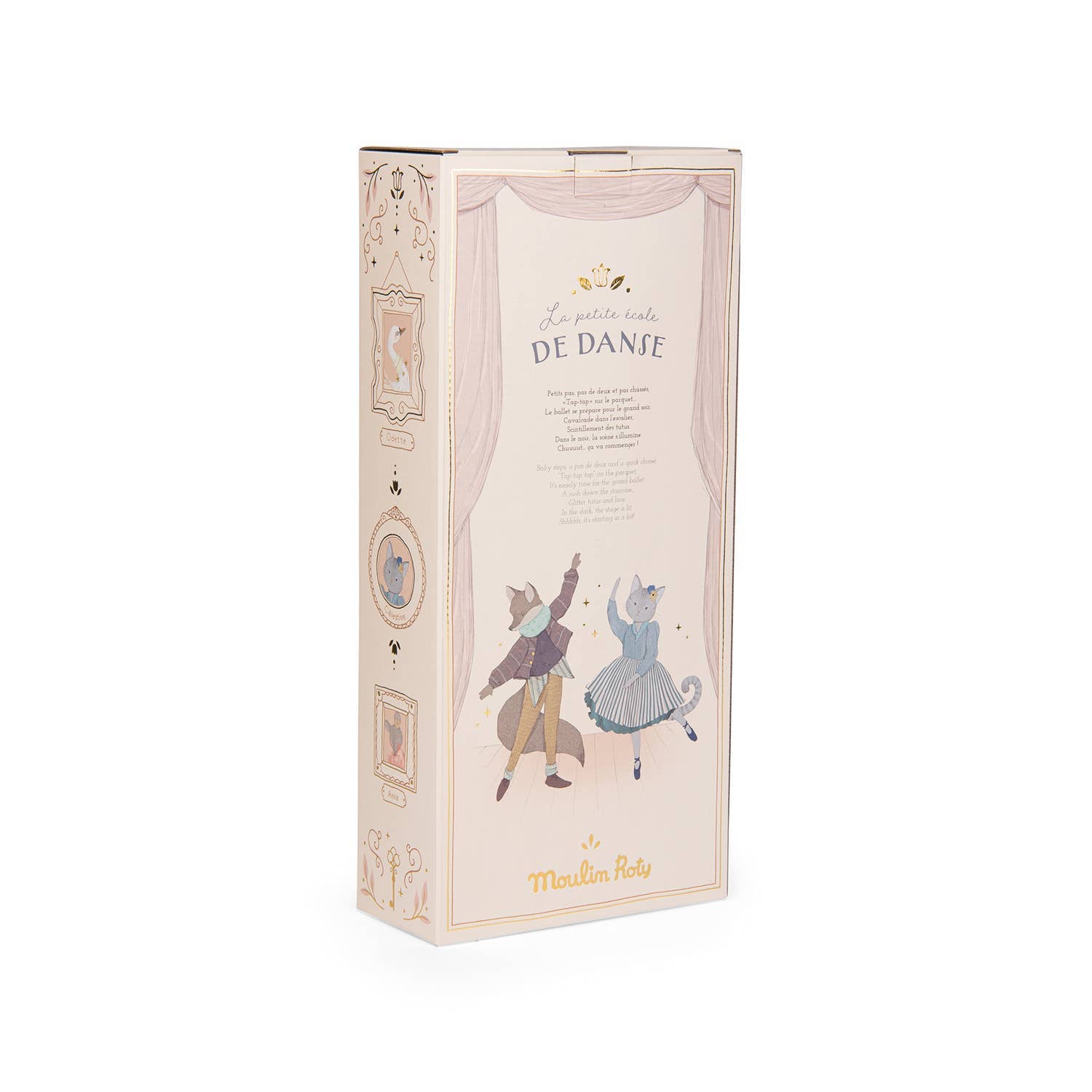 Image of MOULIN ROTY by Speedy Monkey - Fox Doll Justin -the Little School of Dance - Dolls