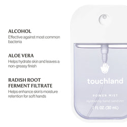 Image of Touchland - Rainwater Power Mist Hydrating Hand Sanitizer