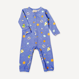 Viverano Organics - Space Button Baby Jumpsuit Romper (Organic Cotton)