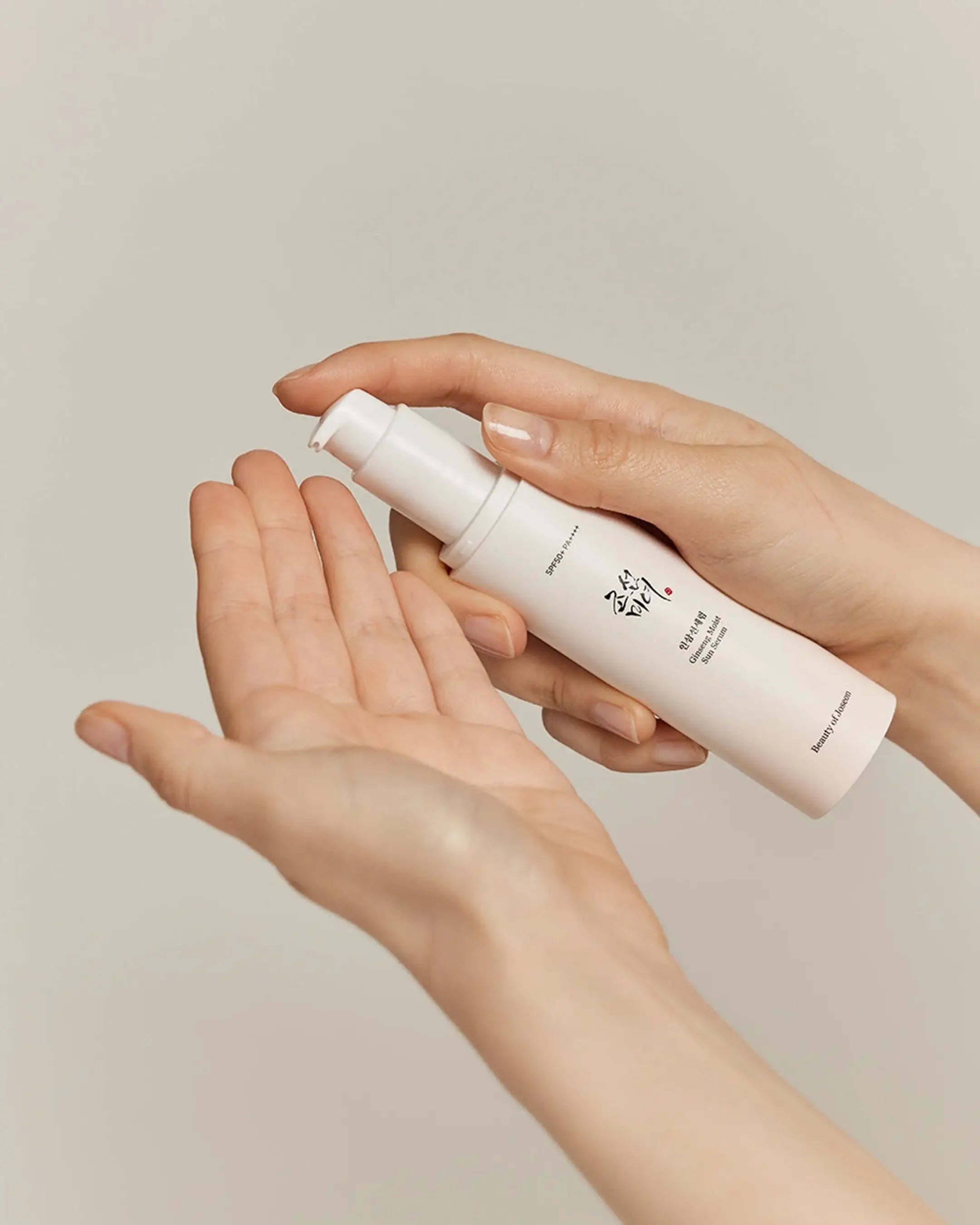 Image of Ginseng Moist Sun Serum SPF 50 Sunscreen