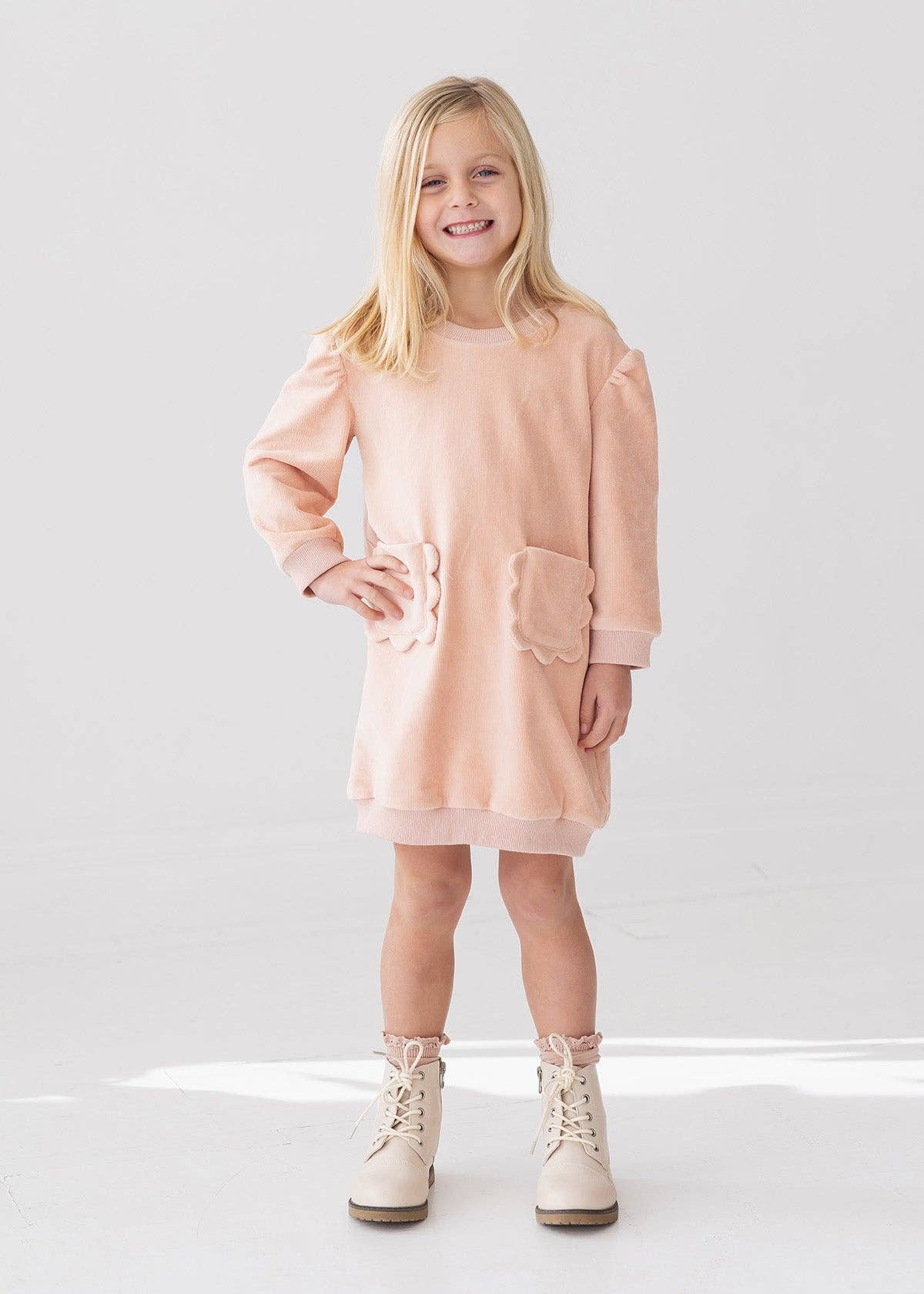 Peach Keen Dress