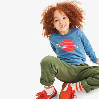 Primary - Kids long sleeve saturn tee