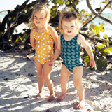 Emerson and Friends - Sunny Days One Piece Girls Swimsuit Kids Swim: 12-18M