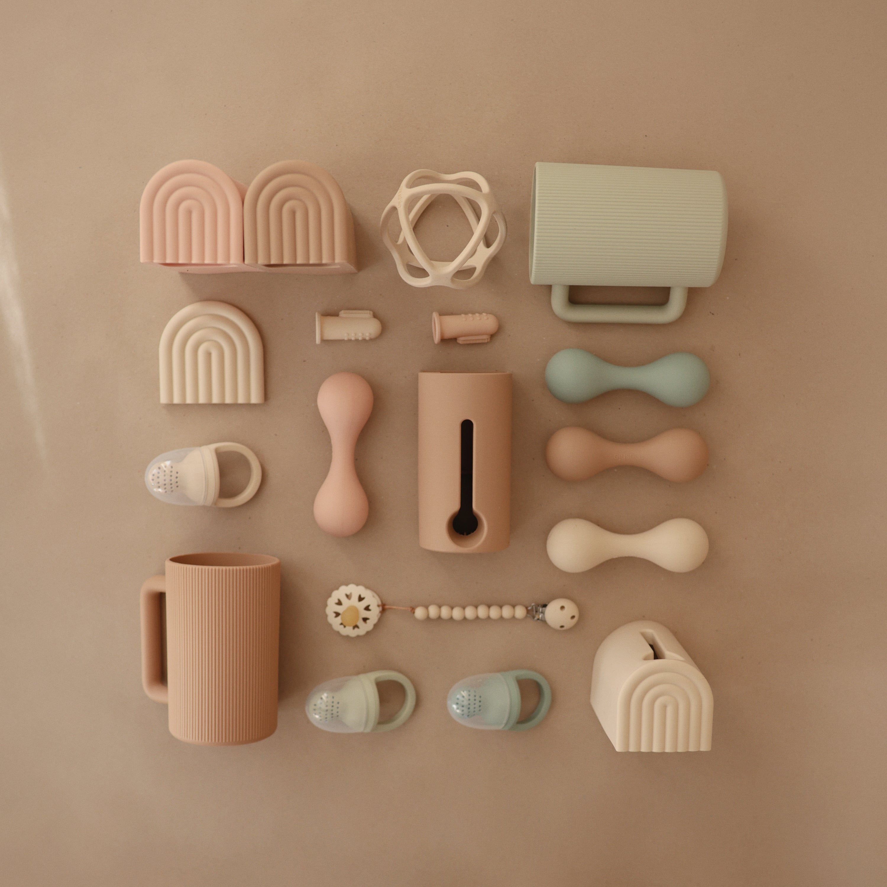 Image of Silicone Baby Rattle Toy