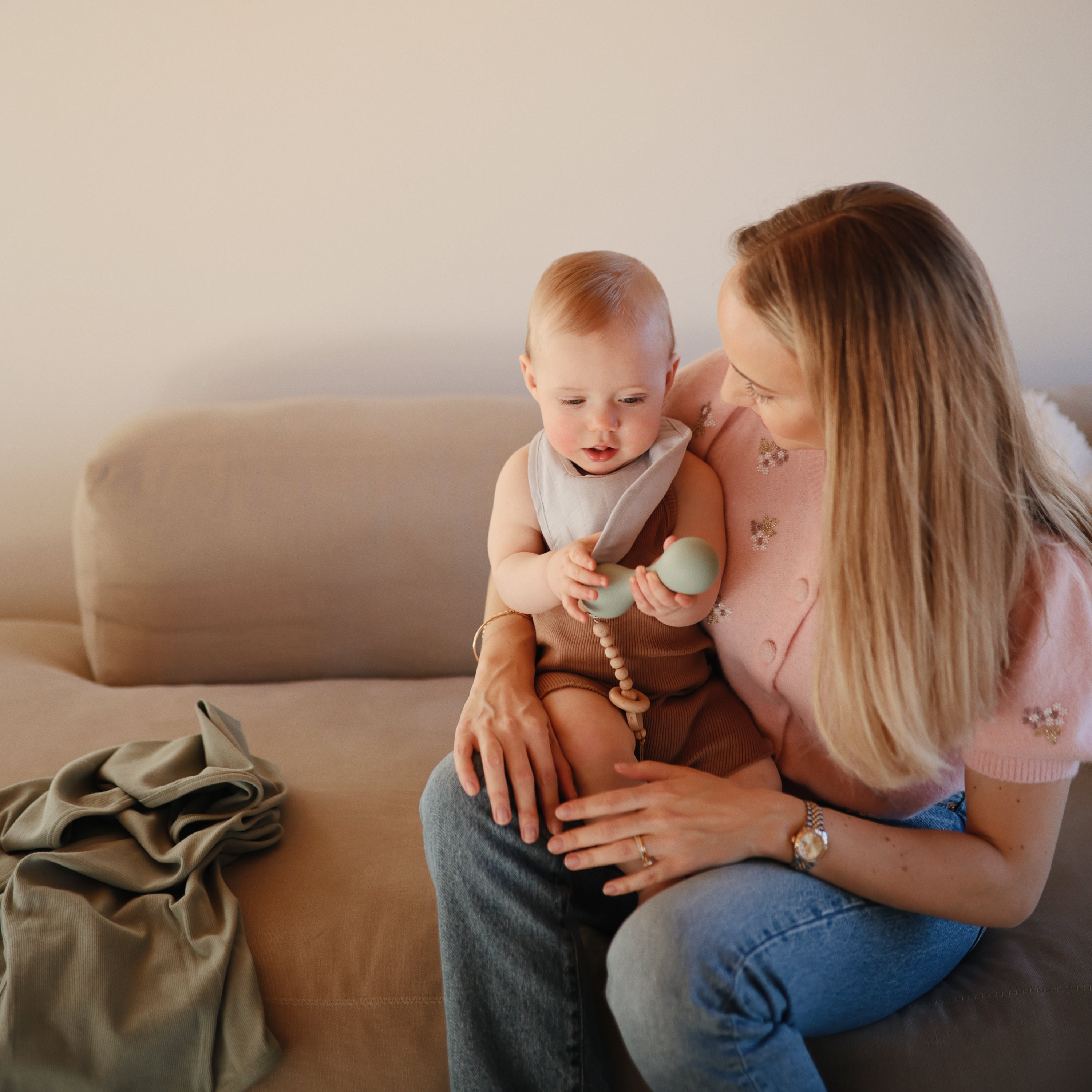 Image of Silicone Baby Rattle Toy