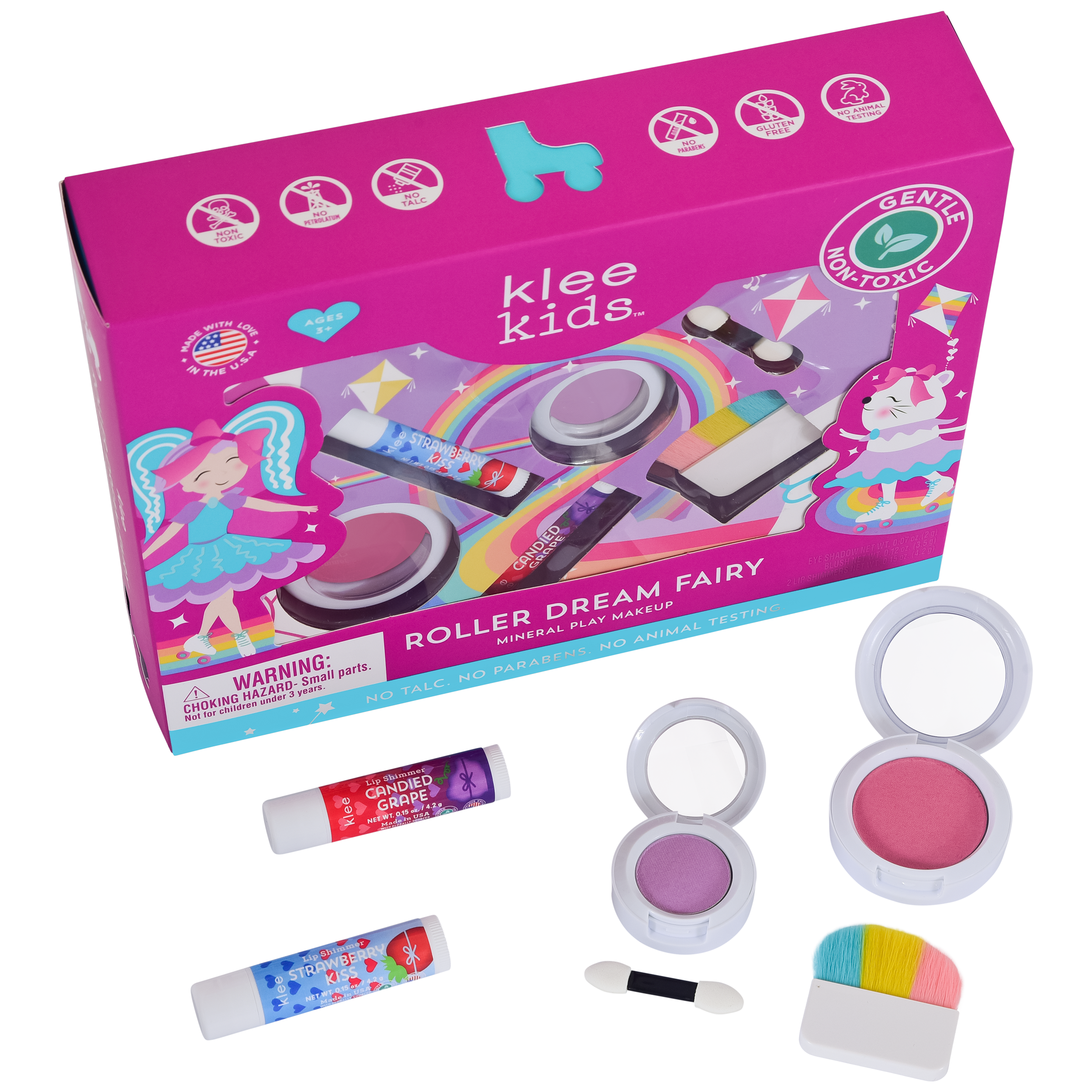 Roller Dream Fairy - Klee Kids Play Makeup 4-PC Kit