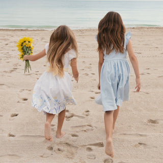 Hope and Henry - Linen Dress with Peter Pan Collar