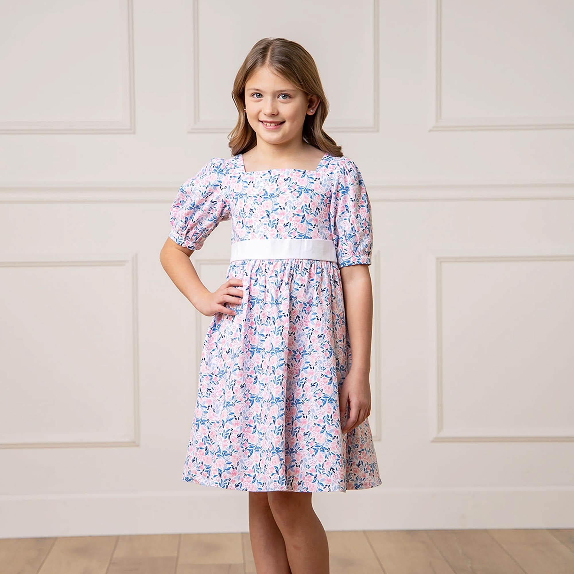 Image of Hope and Henry - Puff Sleeve Party Dress