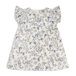 Image of Viverano Organics - Celia Floral Baby Bow Blouse +Bloomer (Organic)