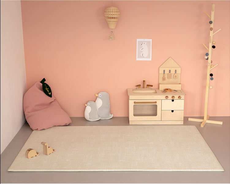 Image of Parklon - Around Town + Fabric Beige La Pure Soft Play Mat