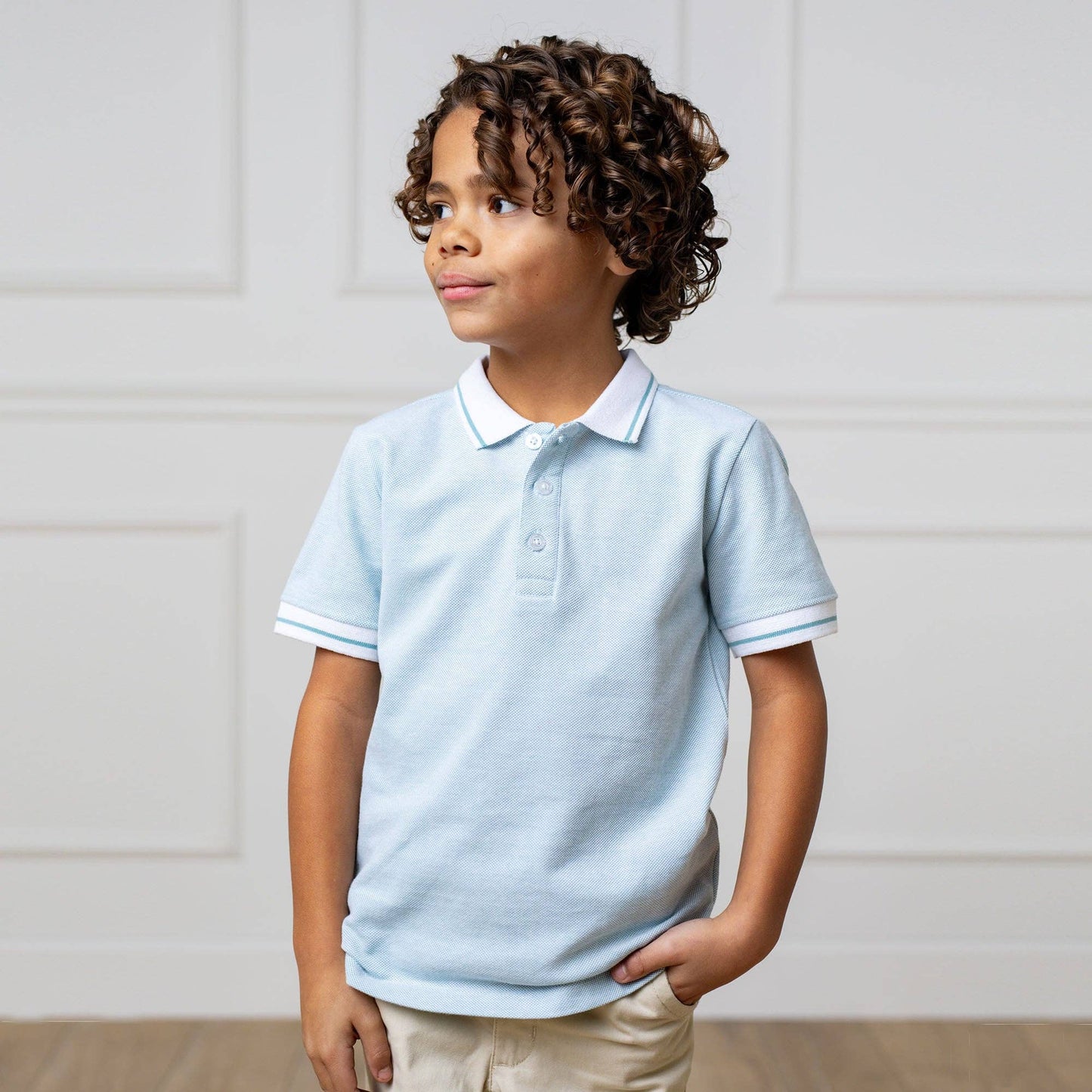 Hope and Henry - Organic Pique Polo