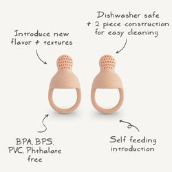 Image of Silicone Fresh Food Feeder 2-Pack
