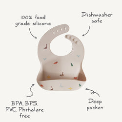 Image of Silicone Baby Bib