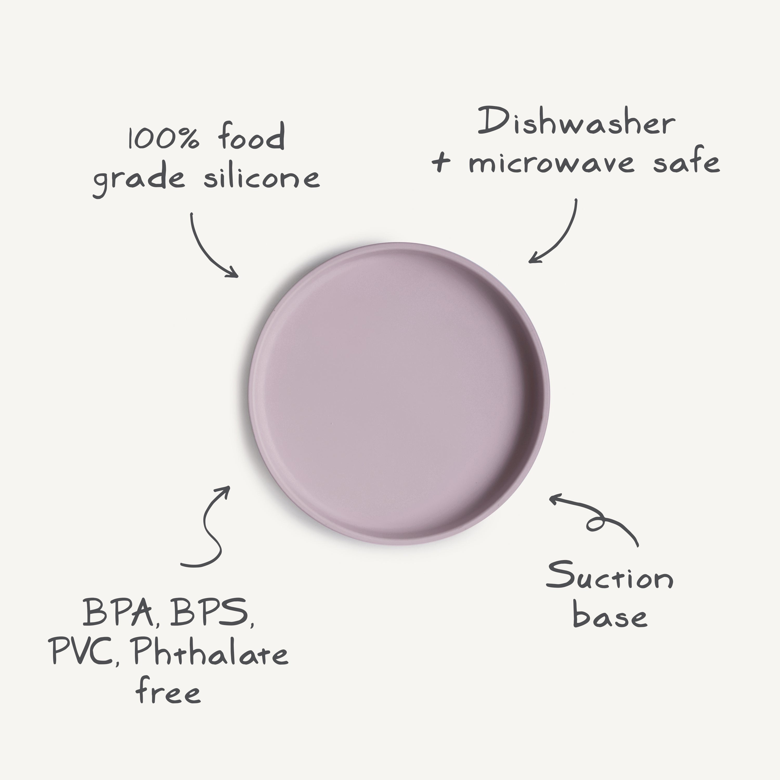 Image of Classic Silicone Suction Plate