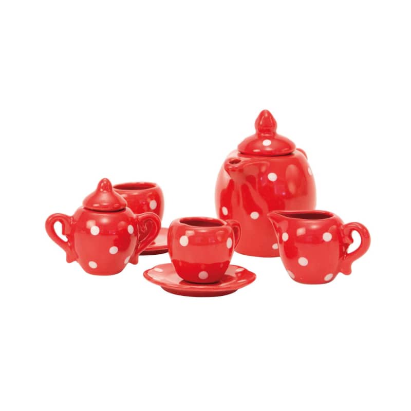 Moulin Roty - Suitcase Tea Party Ceramic Set The Big Family