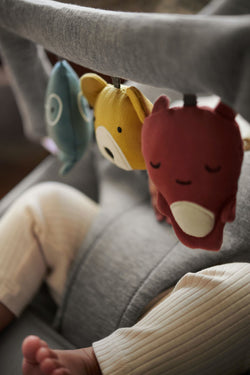 Image of Baby Bjorn Toy for Bouncer – Soft friends