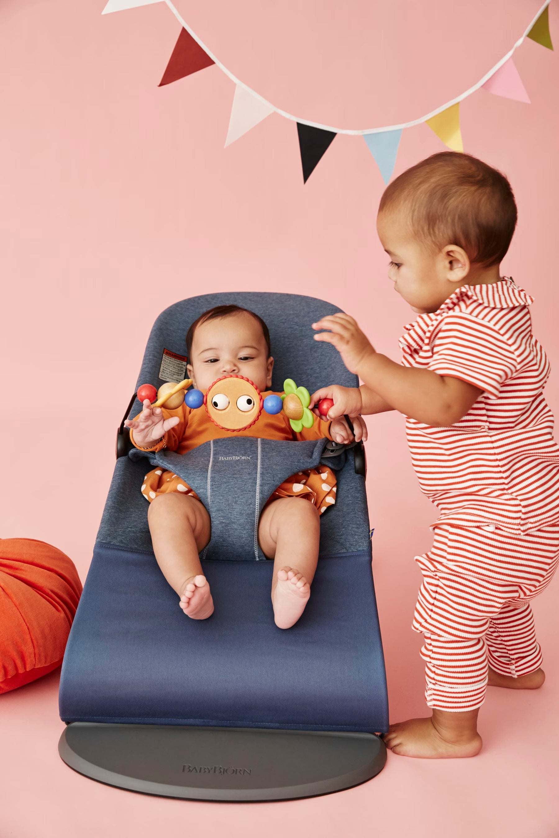 Image of Baby Bjorn Toy for Bouncer – Googly eyes