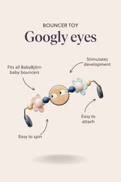 Image of Baby Bjorn Toy for Bouncer – Googly eyes