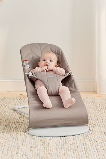 Baby Bjorn Bouncer Bliss: Petal Quilt, Woven.