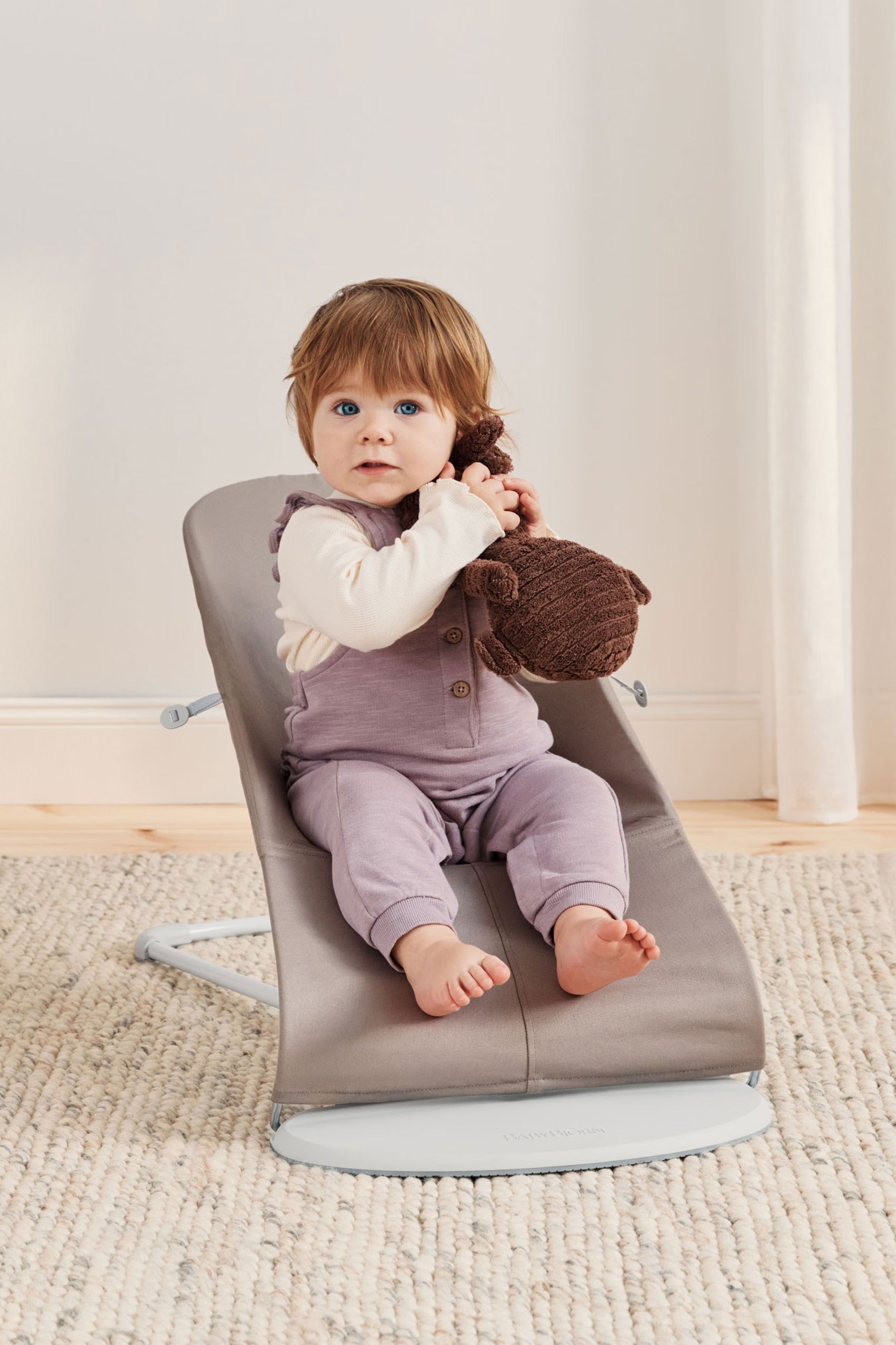 Image of Baby Bjorn Bouncer Bliss: Petal Quilt, Woven.