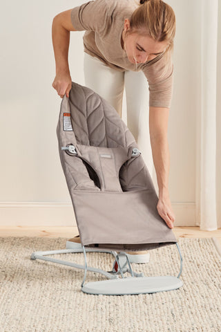 Baby Bjorn Bouncer Bliss: Petal Quilt, Woven.